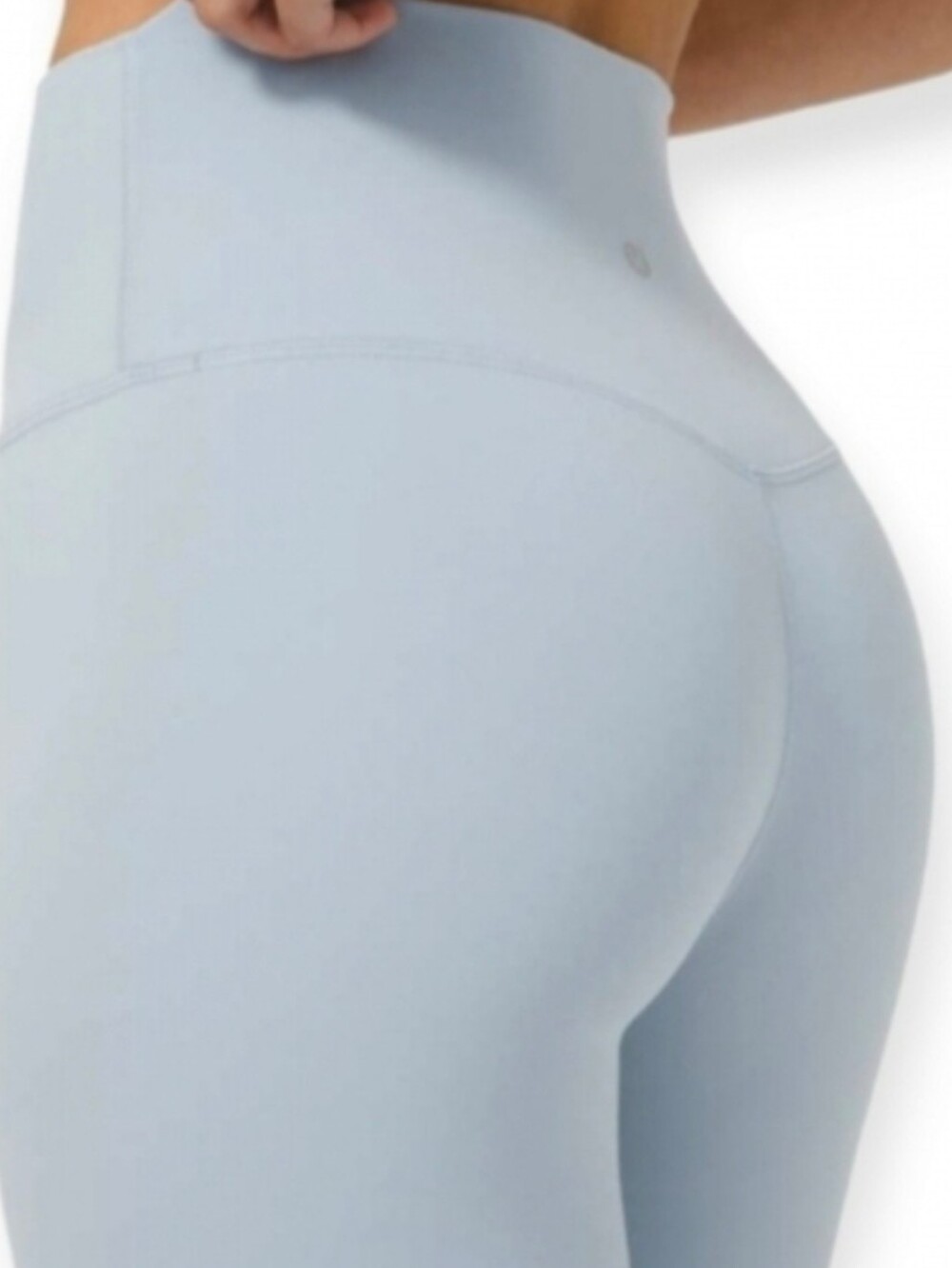 Great Condition Lululemon Align Leggings Size 12 Pastel Blue High Waisted